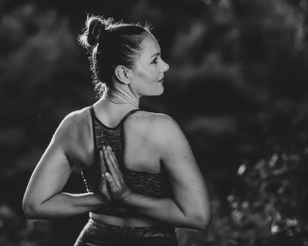 Joanna Konopczyńska — Iyengar yoga teacher leading Spine and Hip Yoga at Teho Sport Trzebownisko near Rzeszów